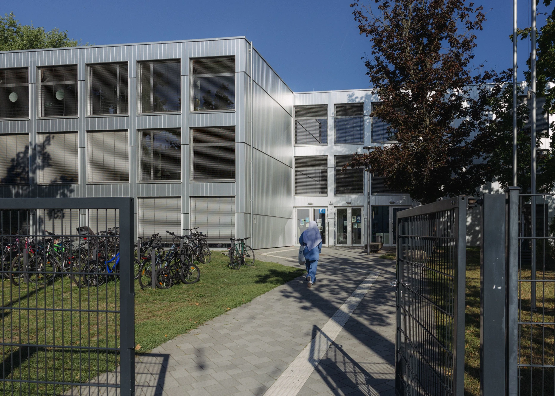 Der Eingangsbereich der Orankesee-Grundschule