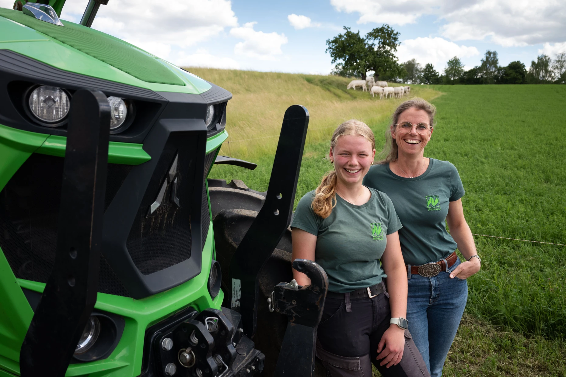 Die nächste Generation: Katja Jost mit ihrer Tochter Naja