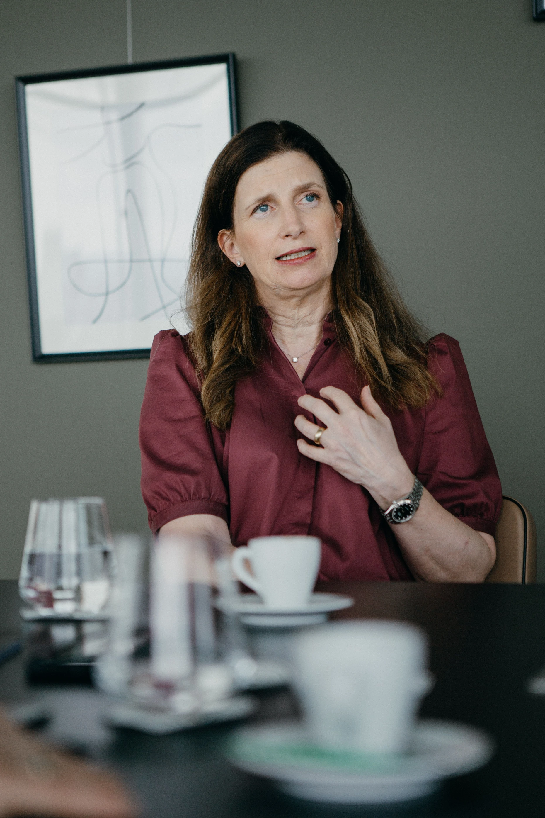 Denkt nicht an Rücktritt: Bettina Orlopp.