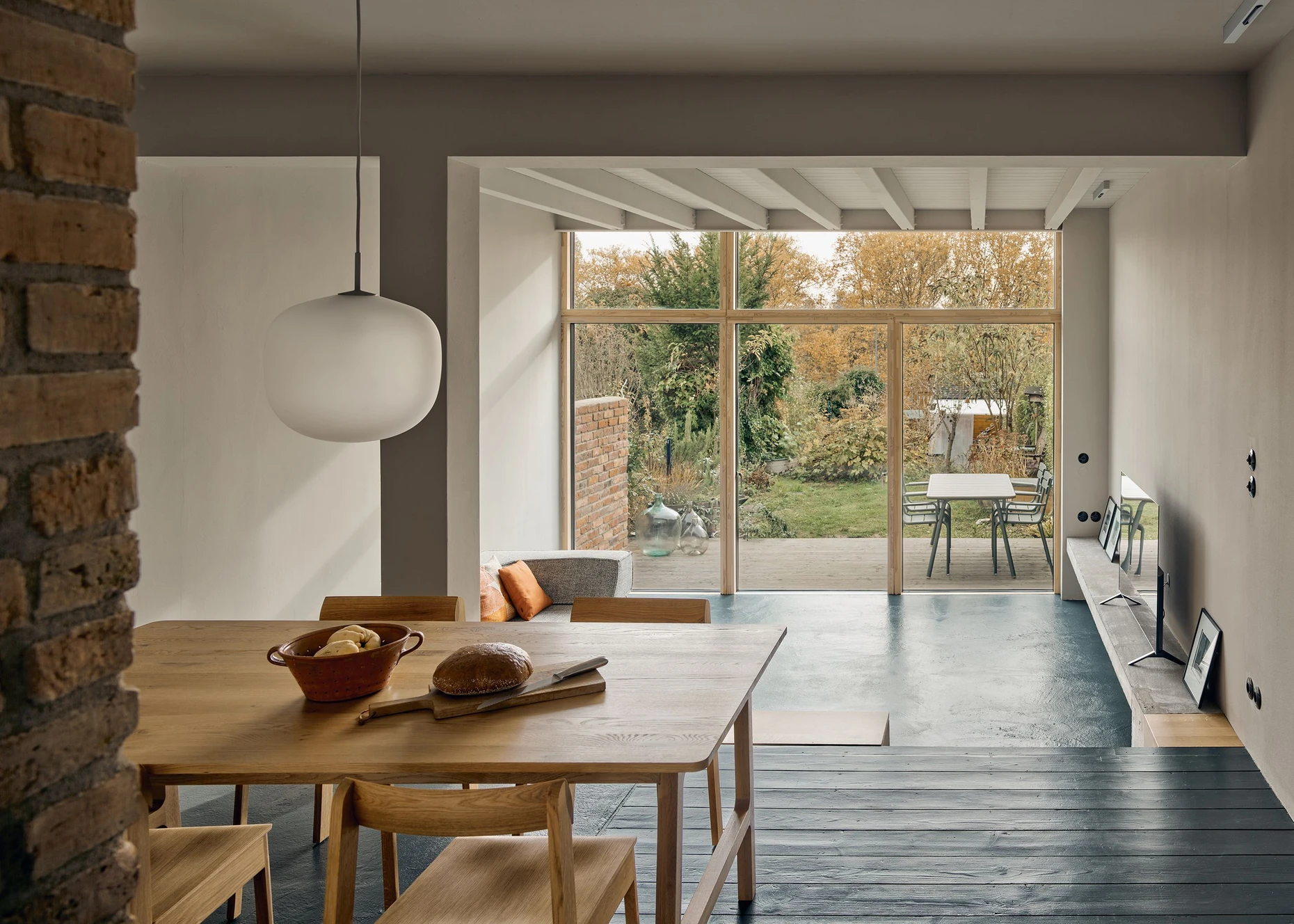 Historisch: Die Sanierung dieses Haus aus der Ära des Neuen Frankfurts orientierte sich an den ursprünglichen Qualitäten.