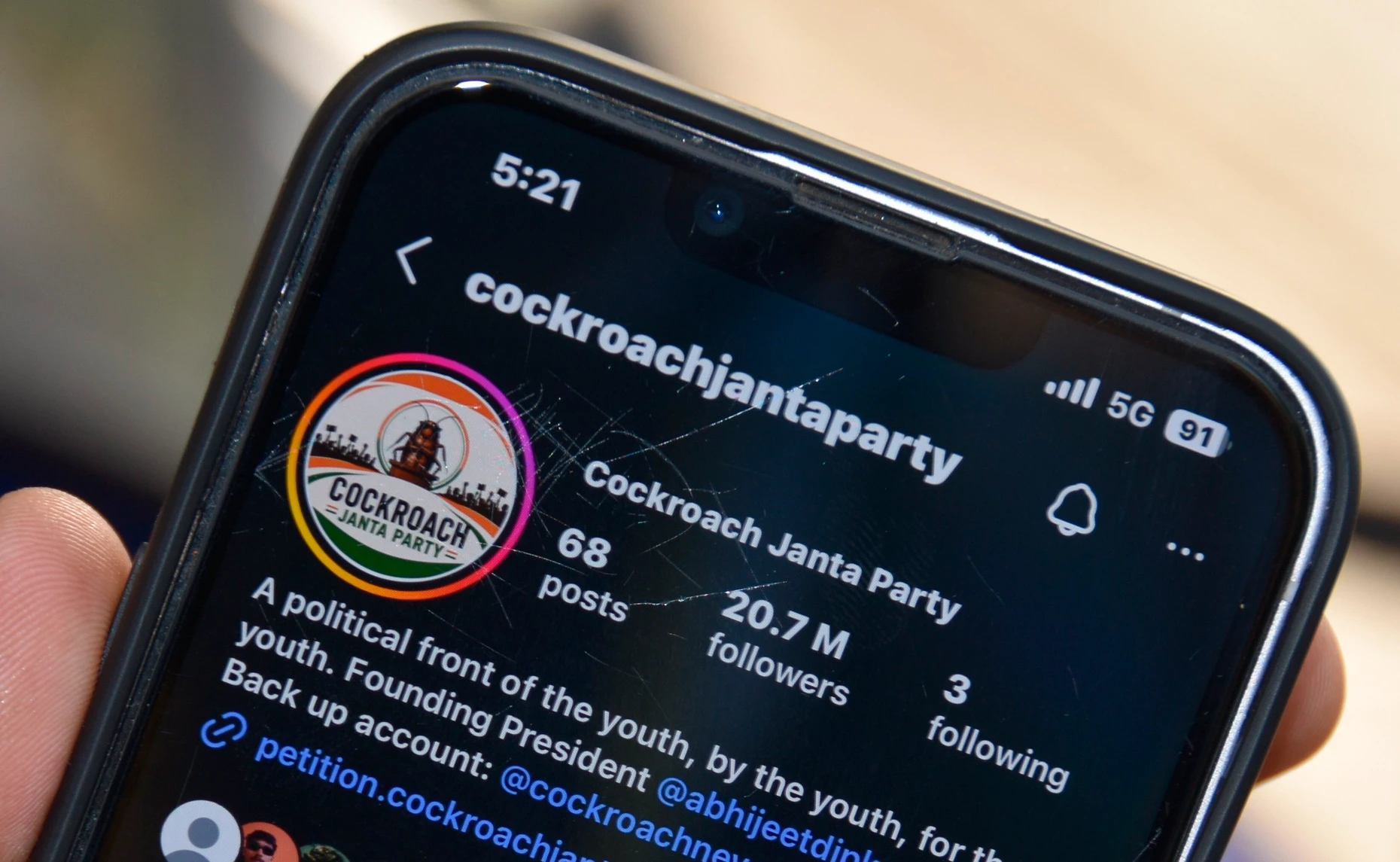 Entgleisung mit Folgen: Die Cockraoch Janta Party hat schon mehr als 20 Millionen Follower auf Instagram