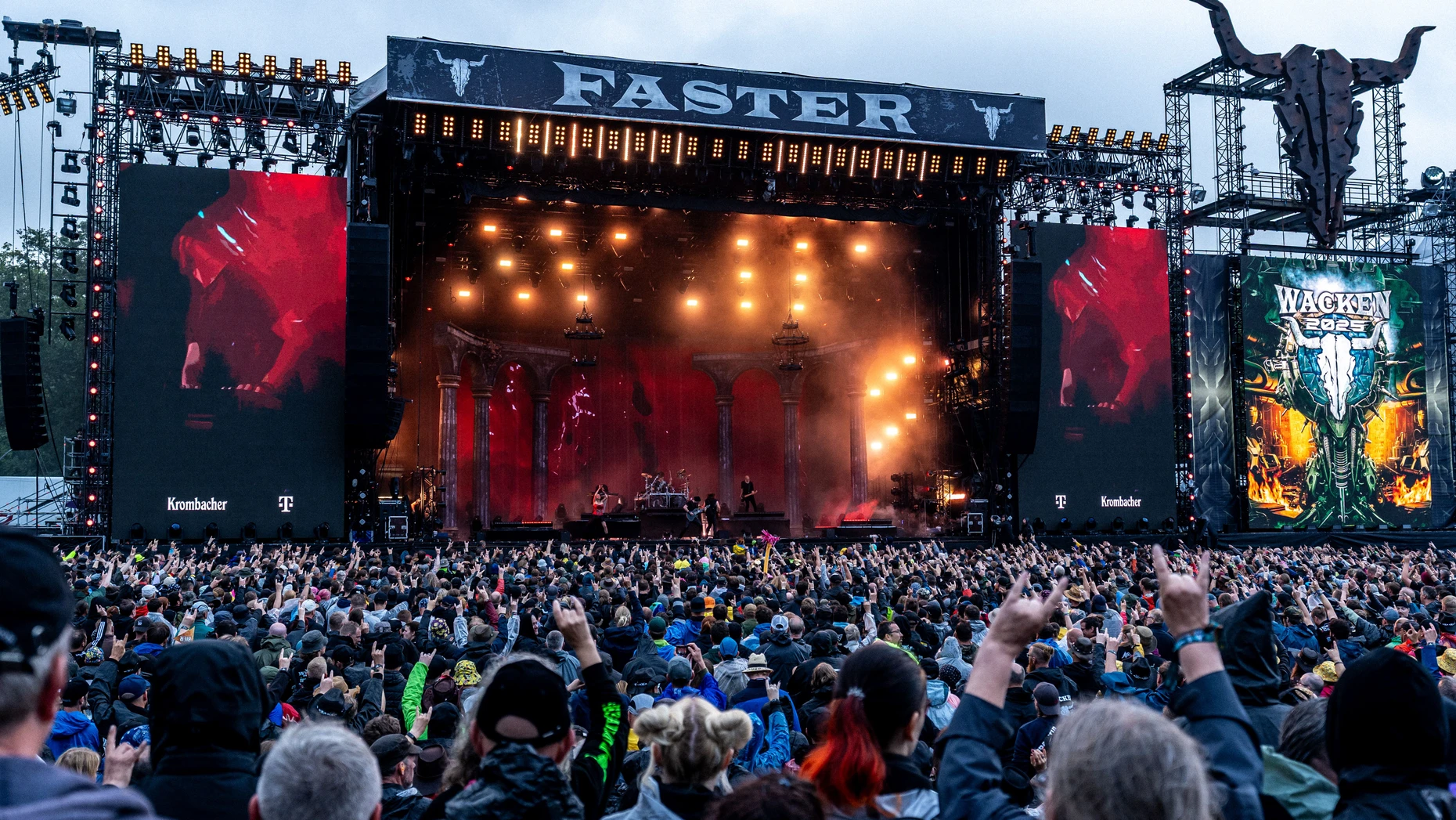  Auftritt in Wacken der Band Within Temptation