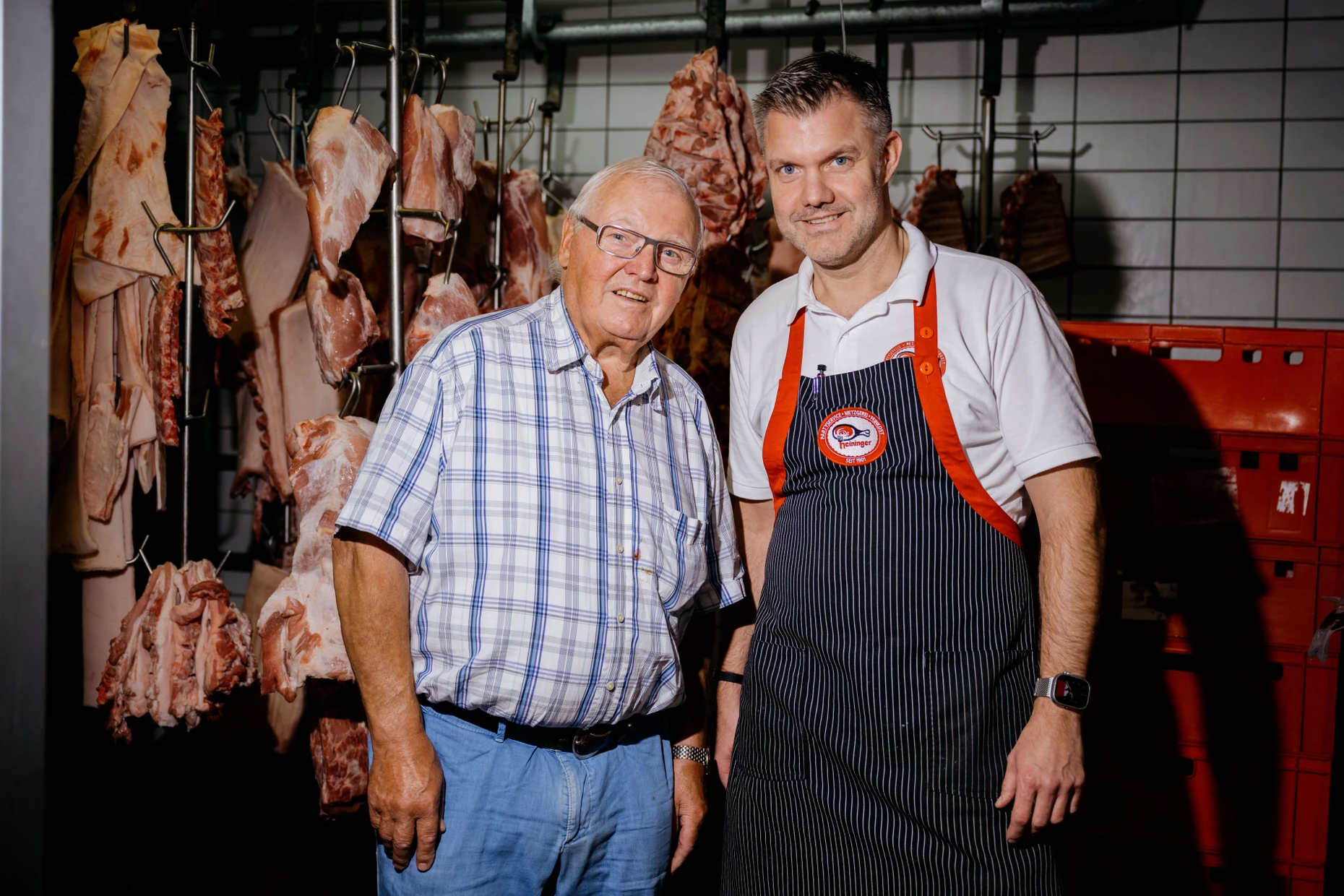 „From Nose to Tail“: Schweine werden bei den Heiningers komplett verarbeitet.