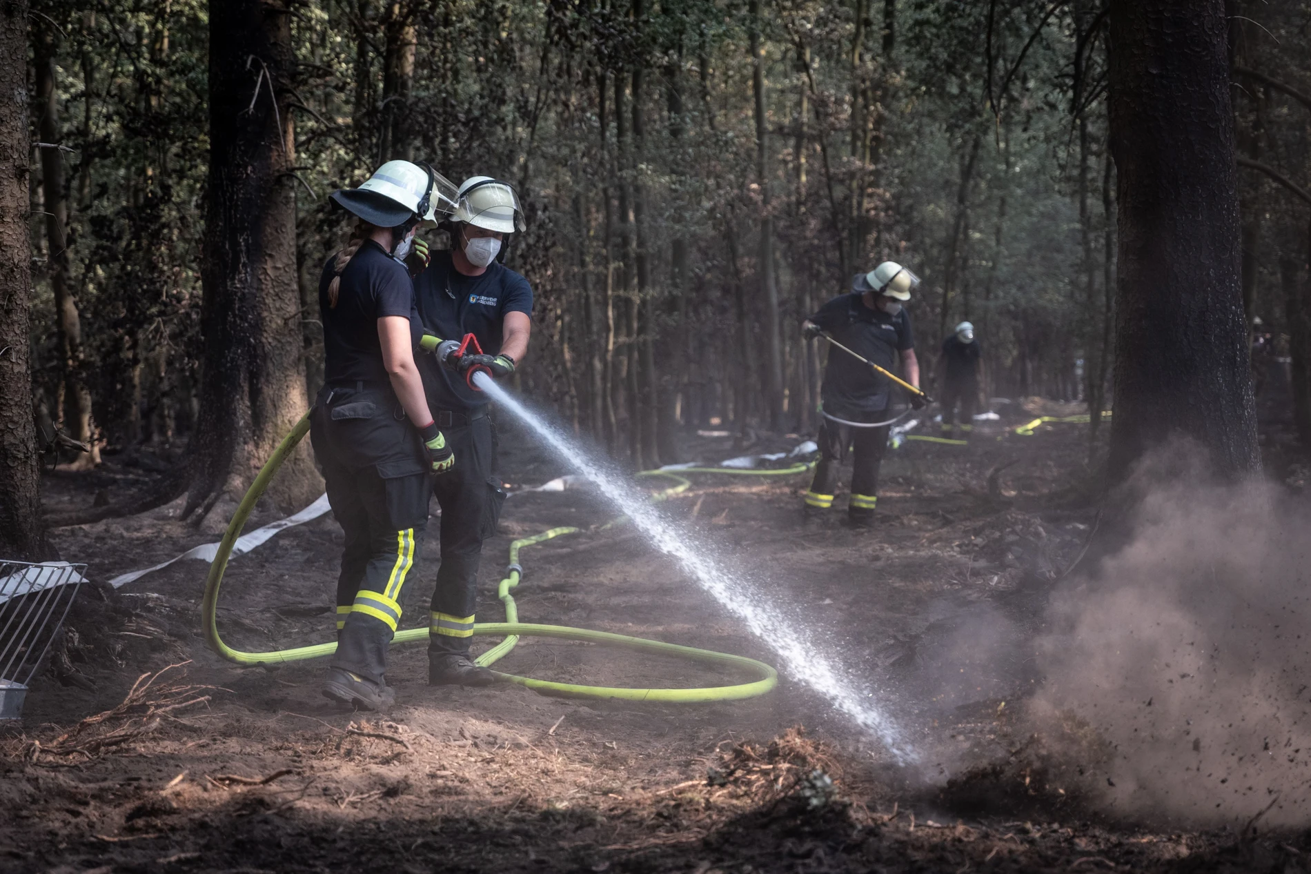 Hürtgenwald: Waldbrand nach einer Woche gelöscht