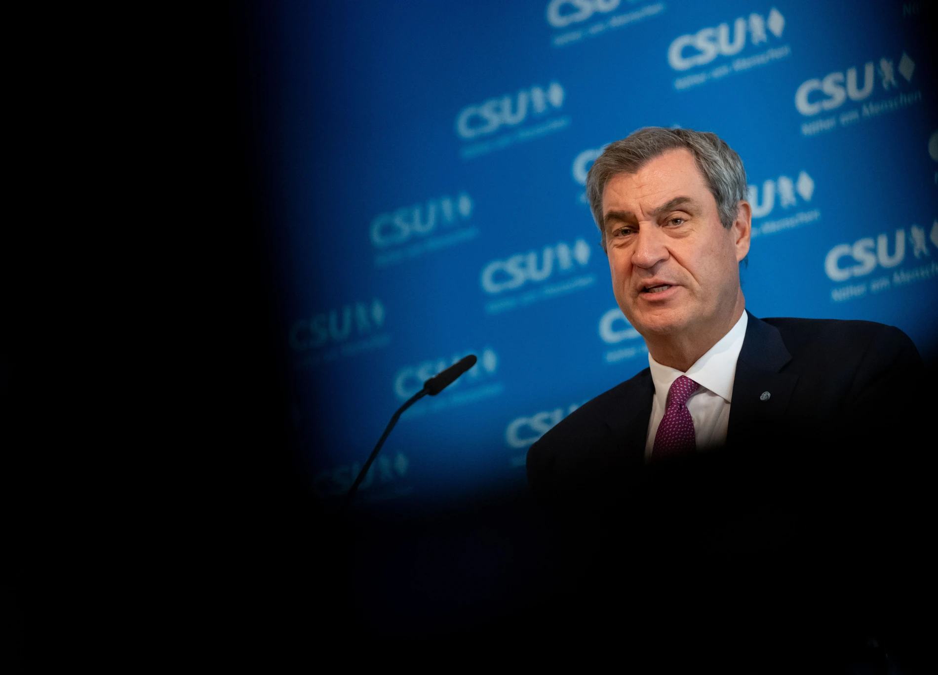 Markus Söder in politischem Umfeld