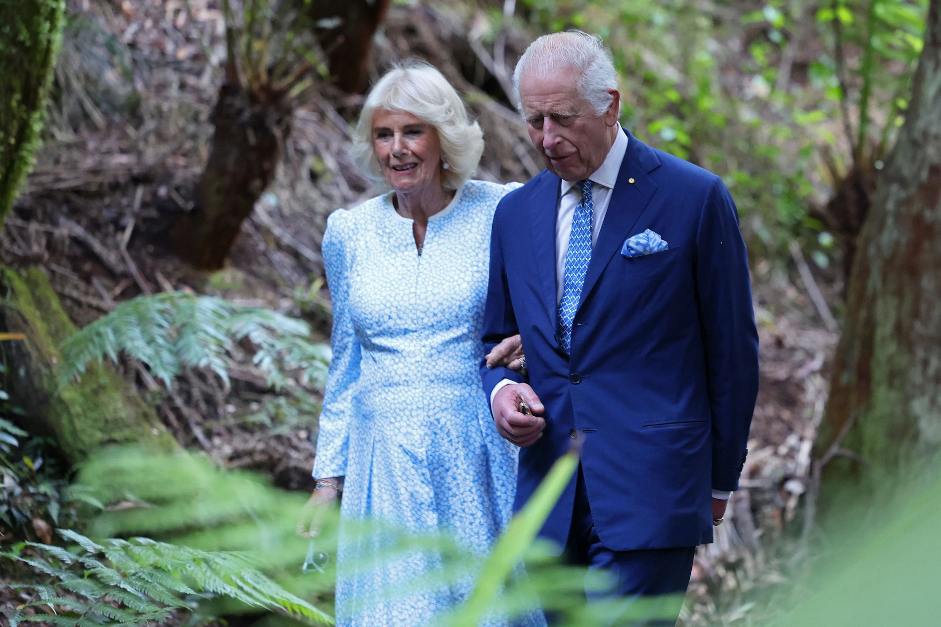 Königin Camilla verpasst Weltkriegsgedenken wegen Erkrankung | FAZ