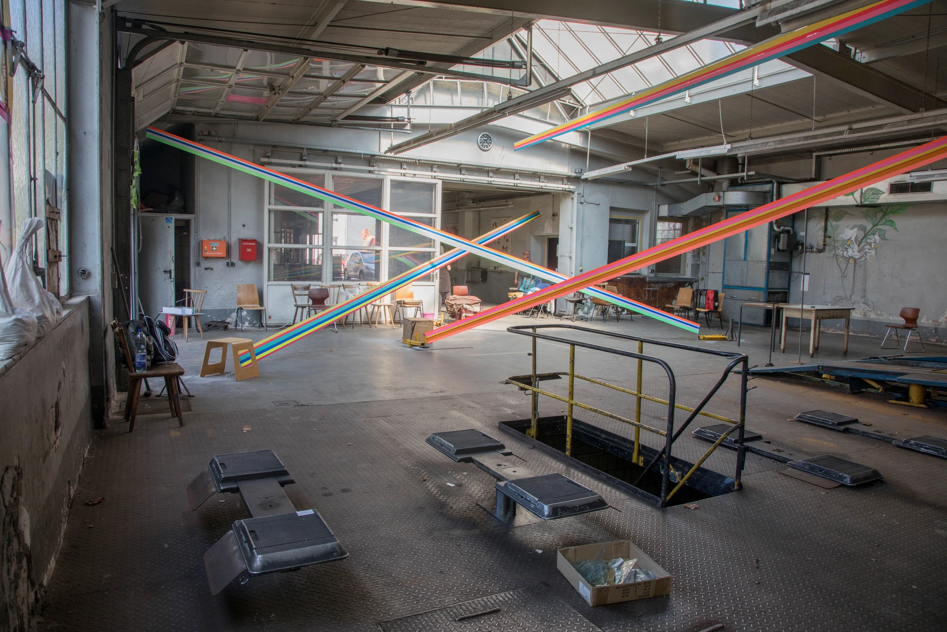 Kunst-Werk-Halle Großauheim: Künstler schaffen einen neuen Kunstort