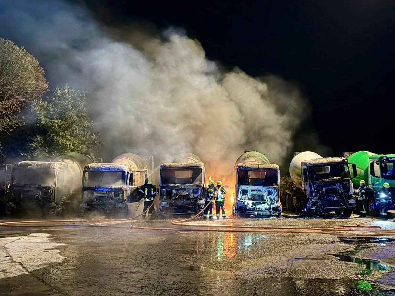 Rosbach: Bekennerschreiben nach Brandanschlag auf Betonunternehmen aufgetaucht