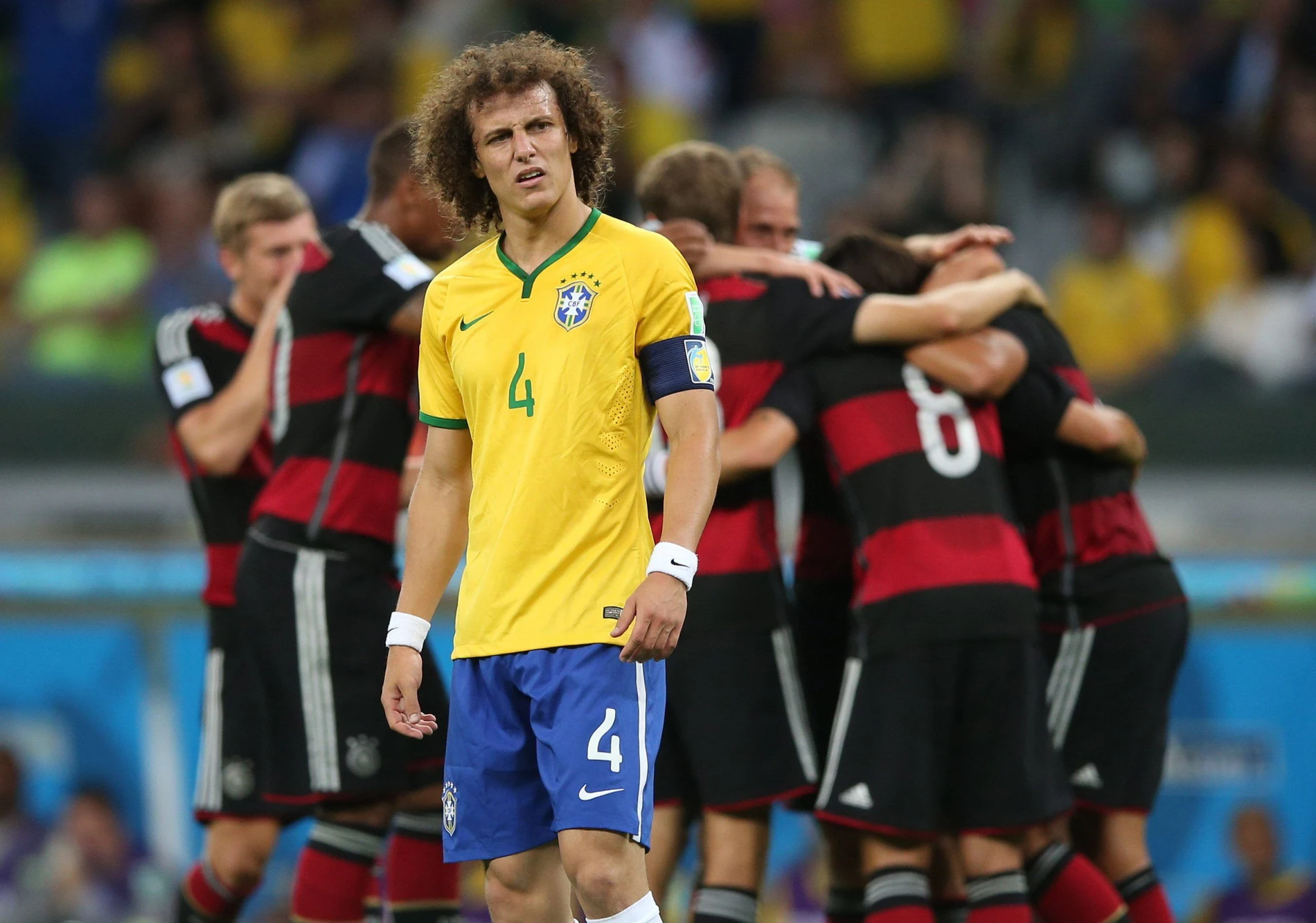 Fußball-WM: David Luiz und das 1:7 Brasiliens gegen Deutschland bei der WM 2014