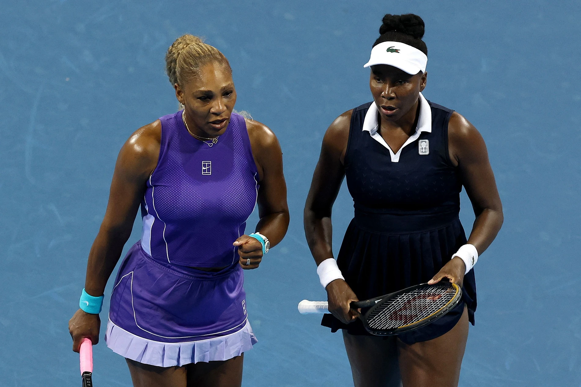 Serena und Venus Williams: Comeback bei US Open im Tennis-Doppel
