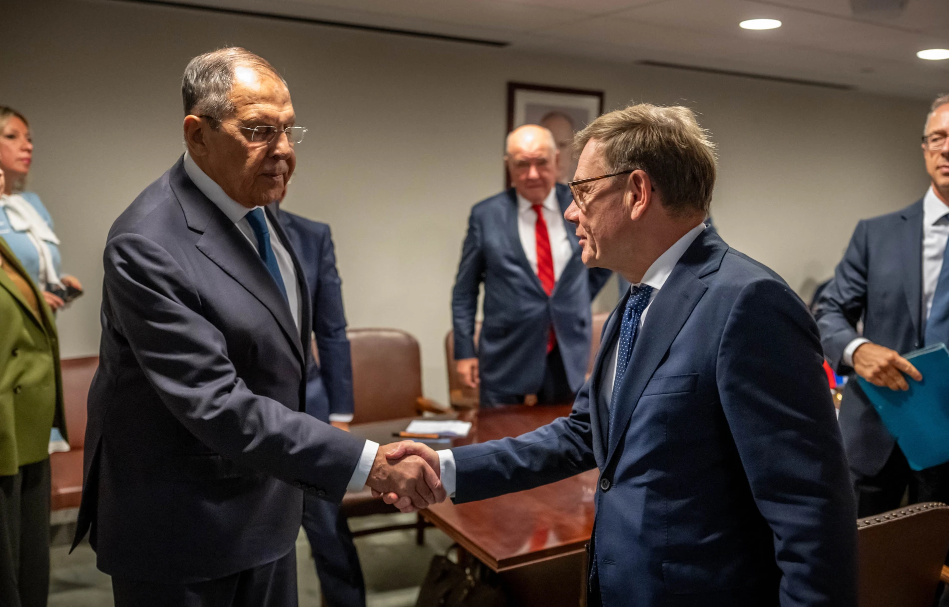 Treffen in New York: Wadephul fordert Lawrow zur Deeskalation auf