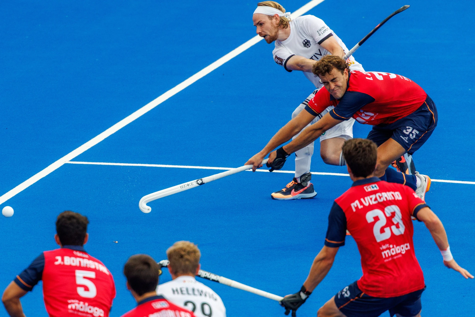 Deutsche Hockey-Männer: Niederlage gegen Spanien bei der WM