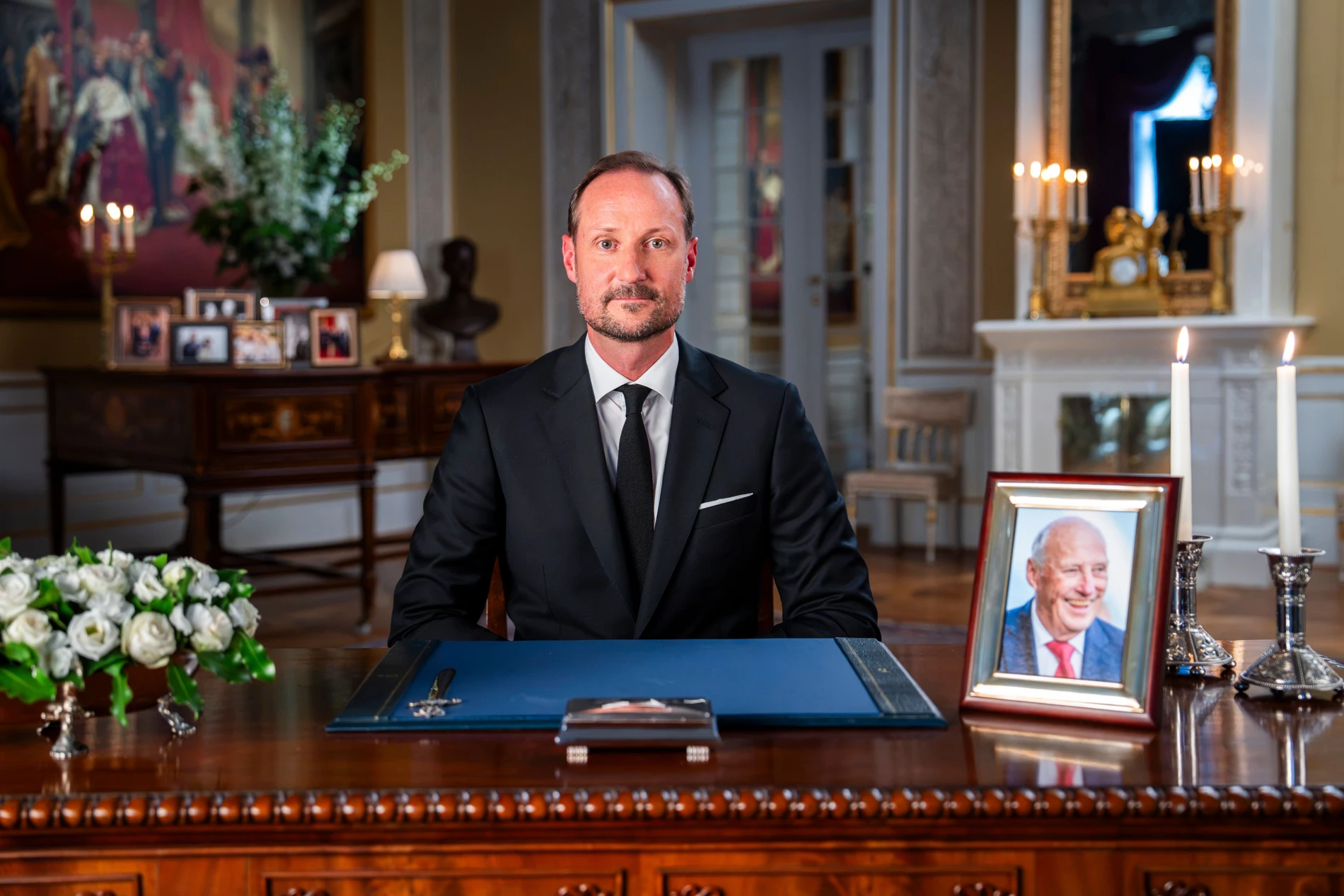 Norwegen: Neuer König Haakon VIII. hält seine erste Ansprache