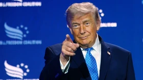 Auftritt in der vergangenen Woche: Donald Trump auf der Konferenz der "Faith & Freedom Coalition" in Washington