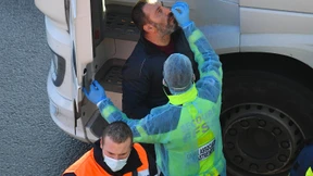 An Heiligabend im Stau