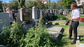 Urban Gardening auf einem Friedhof in Wien