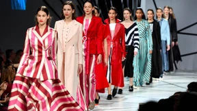 Weihnachtsfeier mit Models