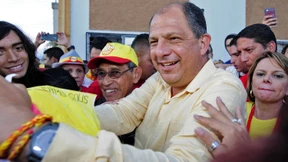 Solís gewinnt Präsidentenwahl