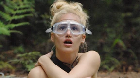 Krokodile auf dem Bauch