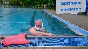 Das Hallenbad ist wieder ein Freibad