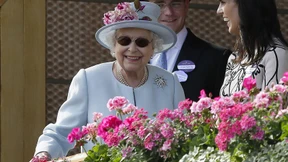 Die Queen empfängt Trump