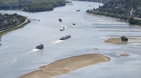 Streit um den Ausbau des Rheins