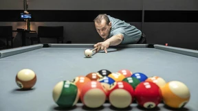 Der Billardspieler von der Straße