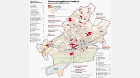 Frankfurt hat noch Platz für 25.000 Wohnungen