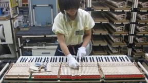 Die Flügel- und Klavierproduktion in Kakegawa