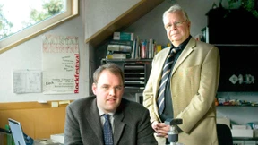 Ein Pragmatiker und ein Feuerlöscher aus dem Kernkraftwerk