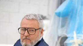 Kunst als Stolperfalle: Tobias Rehberger in seinem Atelier