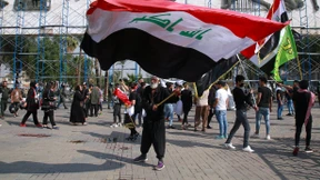 Raketen auf die Grüne Zone in Bagdad