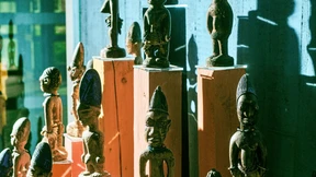 Die Masken des Täters blieben