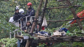 Räumung des Hambacher Forst hat begonnen