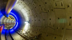 Erste Tunnelröhre ins Europaviertel fertiggestellt