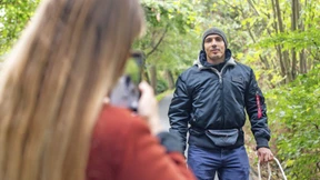 Ein Blinder wird zum Tiktok-Star