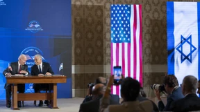 Biden und Lapid unterzeichnen Sicherheitserklärung