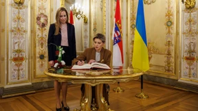 Ukrainische First Lady besucht Hessen