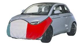 Mit Messer, Handschuh und italienischem Mundschutz