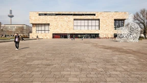 Der Campus leert sich