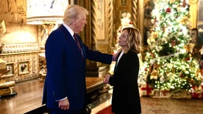 Ein Blitzdinner in Mar-a-Lago