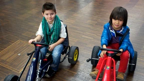 Die Freude am Strampeln