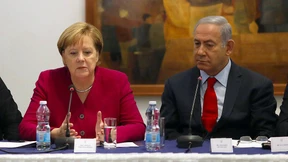 Merkel, Netanjahu und Israels Erzfeind Iran