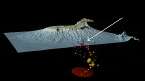 Entstehung eines submarinen Vulkans vor der Insel Mayotte