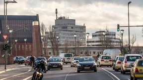 Autoverbot auf dem Mainkai