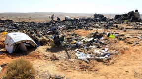 Das Trümmerfeld des Airbus-Absturzes