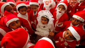 Weihnachtsmänner leben gefährlich