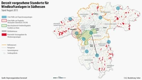 Region Südhessen präsentiert Flächen für Windräder