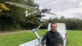 Autonom über Gleise fliegen