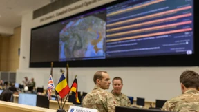 NATO übt in Wiesbaden einen Angriff Russlands